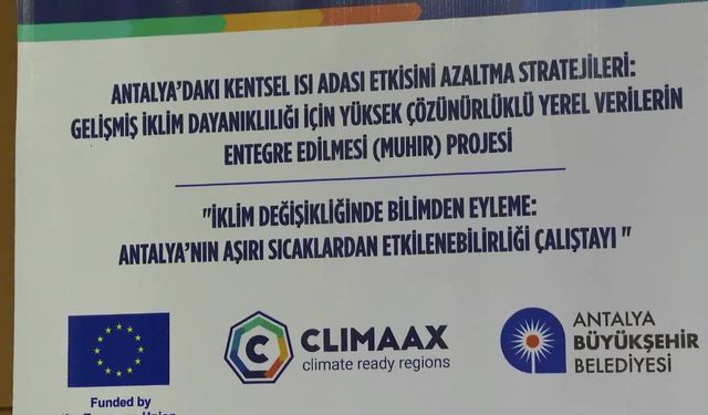 Antalya'da iklim direnci için ikinci adım