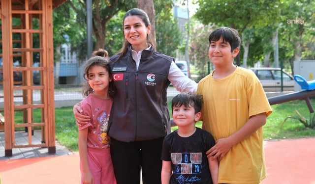 Ceyhan Belediyesi'nin yenilediği Şehit Mustafa Durmaz Parkı kullanıma sunuldu