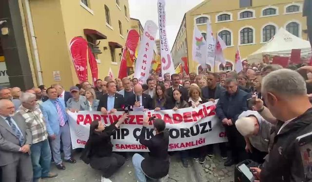 CHP Kurultayı'nın iptal kararı: Samsun İl Başkanı Özdağ: Cezalandırılmak istenen, doğrudan milletin sandıkta ortaya koyduğu tercihtir