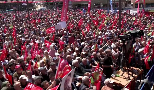 CHP'nin 'Millet İradesine Sahip Çıkıyor' mitingi Rize'de... İmamoğlu: 'İftiralarını tek tek yüzlerine vuruyoruz'