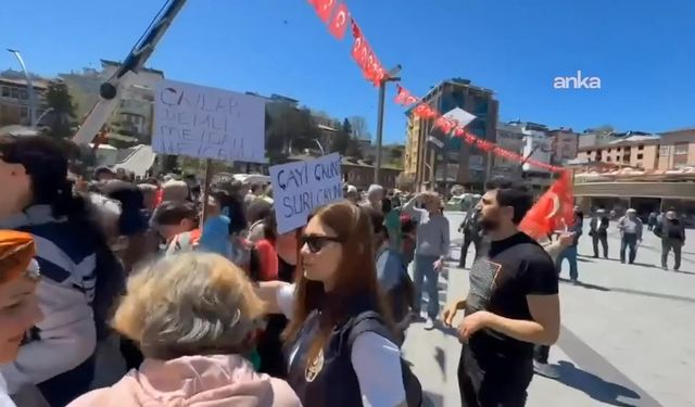 CHP'nin Rize mitingine katılan yurttaşlar geçim sıkıntısını ve adalet talebini dile getirdi
