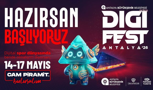 DIGIFEST Antalya 2026, teknoloji ve sporu bir araya getirecek