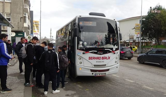 Edirne'de toplu ulaşım zamlandı