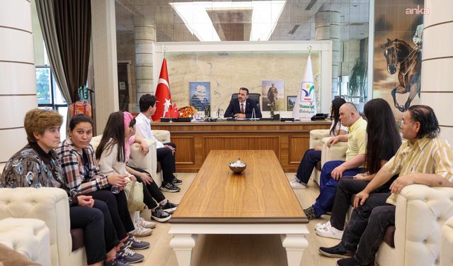 Engelliler Haftası'nda Manavgat Belediyesi'ne anlamlı ziyaret