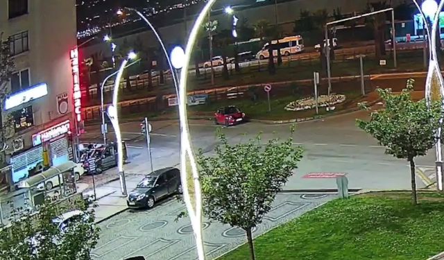 Giresun'daki 5 kişinin öldüğü trafik kazası anı kameralara yansıdı