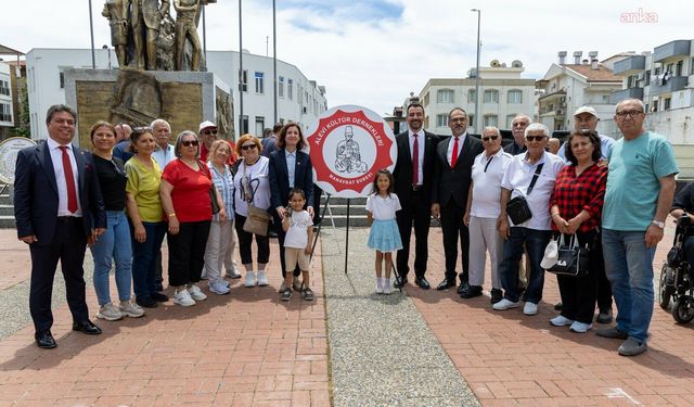 Manavgat Belediye Başkan Vekili Çiçek, çelenk sunma törenine katıldı
