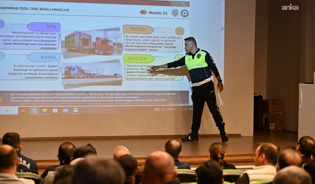 Manisa Büyükşehir Belediyesi şoförlerine yönelik önemli eğitim