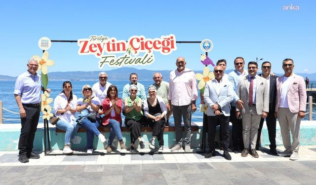 Mudanya'da 2. Tirilye Zeytin Çiçeği Festivali başladı