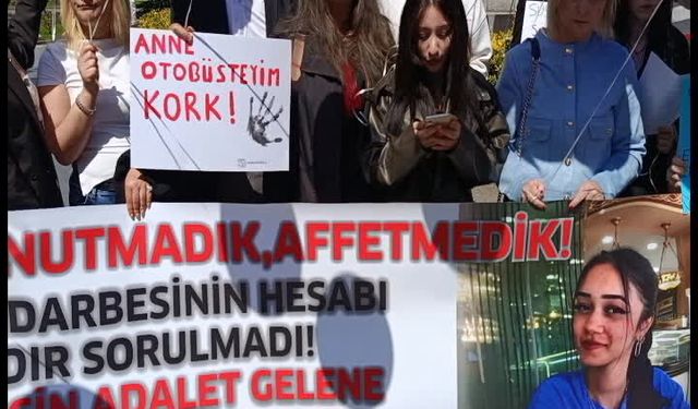 Öldürülen Gülden Coni için Anneler Günü'nde Samsun'da gökyüzüne mor balonlar bırakıldı
