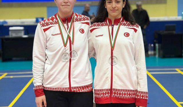 Osmangazili sporcular, Bulgaristan'dan çifte madalya ile döndü