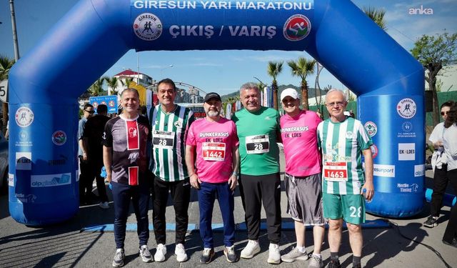'Runkerasus 9. Giresun Yarı Maratonu' koşuldu