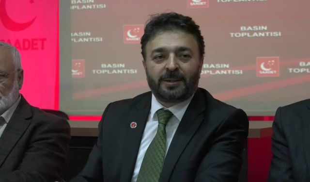 Saadet Partisi Genel İdare Kurulu Üyesi Çalık Rize'de konuştu: 'Hayat pahalılığı ve borç yükü ciddi sosyal sorunlara yol açıyor'