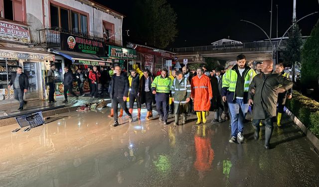 Samsun Valiliğinden Havza'daki su taşkınına ilişkin açıklama: Herhangi bir can kaybı veya yaralı ihbarı bulunmamaktadır