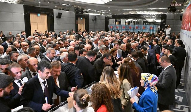 Türkiye Belediyeler Birliği'nde seçim... Meclis Birinci Başkanvekili Bülent Nuri Çavuşoğlu, İkinci Başkanvekili Ahmet Önal oldu