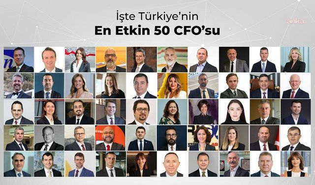 Türkiye'nin 'En Etkin 50 CFO'su belli oldu