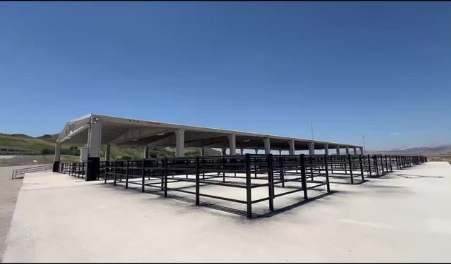Adıyaman Belediyesi Hayvan Pazarı hizmete açıldı