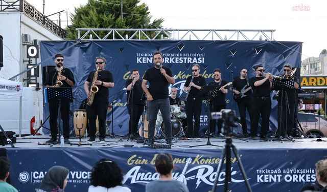 Anadolu Rock müziğinin unutulmaz eserleri, Tekirdağ'da yankılandı
