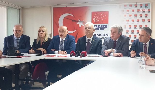CHP heyeti, Samsun'da incelemelerde bulundu