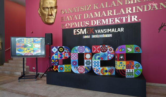 ESMEK'in 25'inci yıl coşkusu, 'Yansımalar' sergisiyle taçlandı