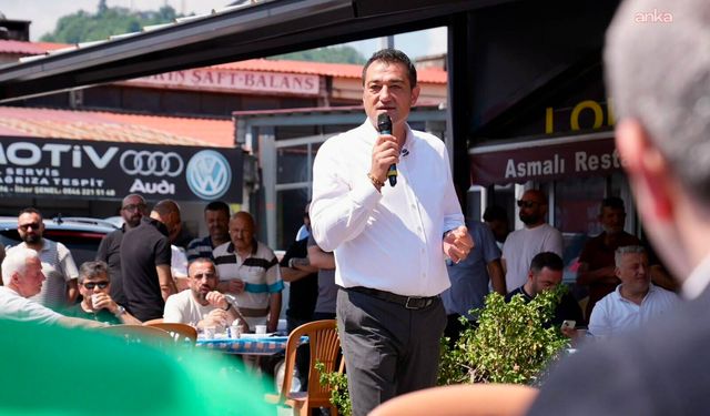 Giresun Belediye Başkanı Köse, Büyük Sanayi Sitesi esnafıyla buluştu