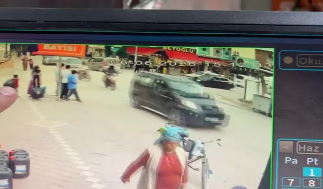 Iğdır'da otomobilin 6 yaşındaki çocuğa çarpma anı kameraya yansıdı