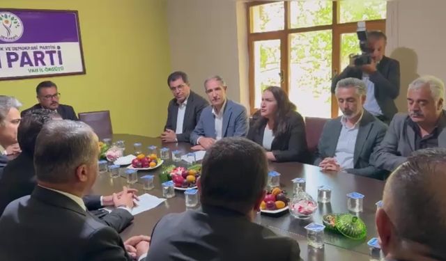 IKBY'den DEM Parti'ye ziyaret