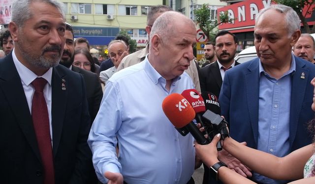 Isparta'da esnafı ziyaret eden Ümit Özdağ: 'Mutfakta da mutlak bir kriz yaşanıyor'