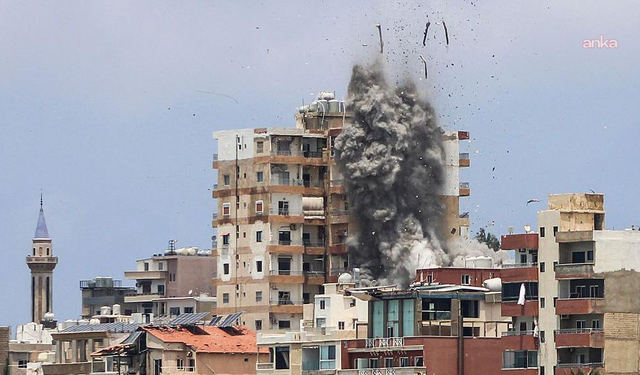 İsrail'in, Lübnan'ın Sur kentine düzenlediği hava saldırısında 8 kişi öldü