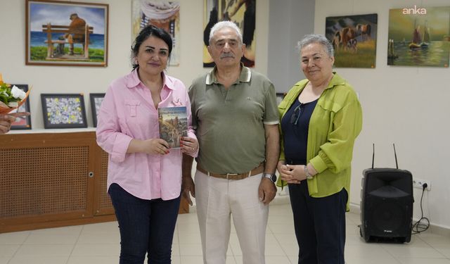 Kartal'da 'Renklerin ve Satırların İzinde' adlı sergi ve imza günü kapılarını açtı