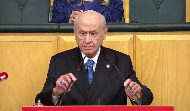 MHP Grup Toplantısı... Bahçeli: 'Bu noktada CHP'ye ve Sayın Özgür Özel'e düşen; ateşe körükle gitmek değil, aklıselimle hareket etmektir' 