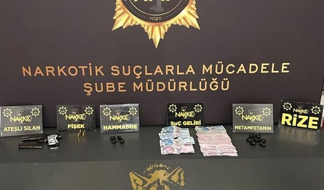 Rize'de 7 kişi uyuşturucudan tutuklandı