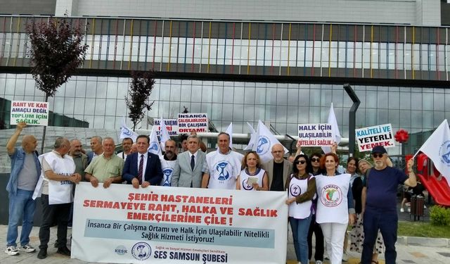 SES SAMSUN Şubesi'nden şehir hastanesi tepkisi