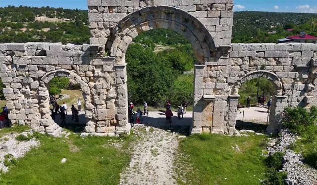 Tarihi Kilikya Yolu'nun 10'uncu etabı yüründü