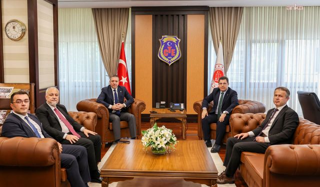 TBB Başkanı Sağkan'dan Ceza ve Tevkifevleri Genel Müdürü Yılmaz'a ziyaret