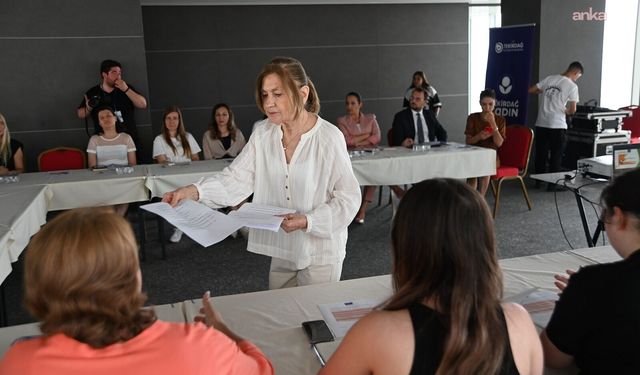 Tekirdağ Büyükşehir Belediyesi'nden personele toplumsal cinsiyet eşitliği eğitimi