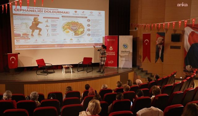 Tekirdağ'da 'Kadın Sağlığına Bütüncül Yaklaşım' semineri