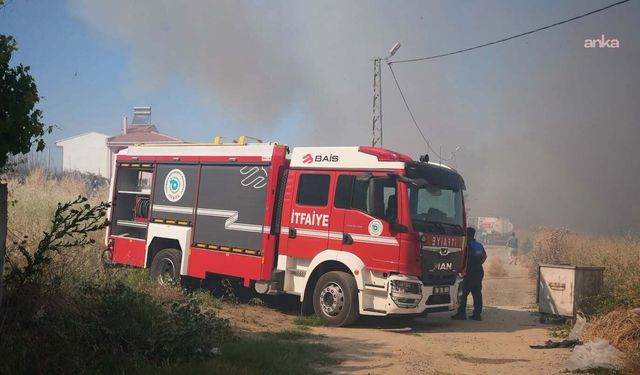 Tekirdağ'ın Süleymanpaşa ilçesinde çıkan yangın kontrol altına alındı