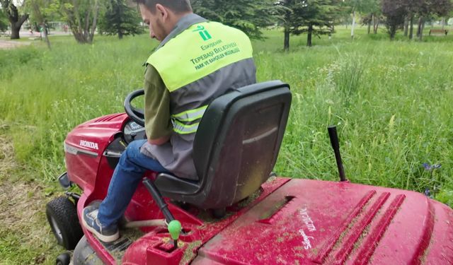 Tepebaşı'nda parkların yüzde 60'ında bakım işlemleri tamamlandı