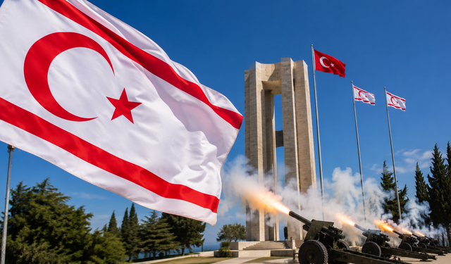 KKTC'de Barış Harekatı'nın 52. yılı coşkuyla kutlanıyor