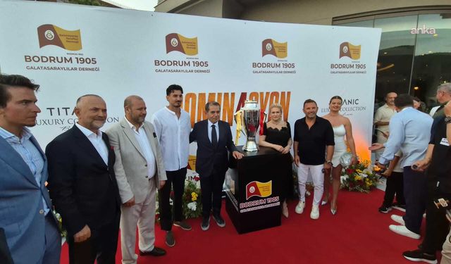 Galatasaray'ın 26. şampiyonluğu Bodrum'da coşkuyla kutlandı