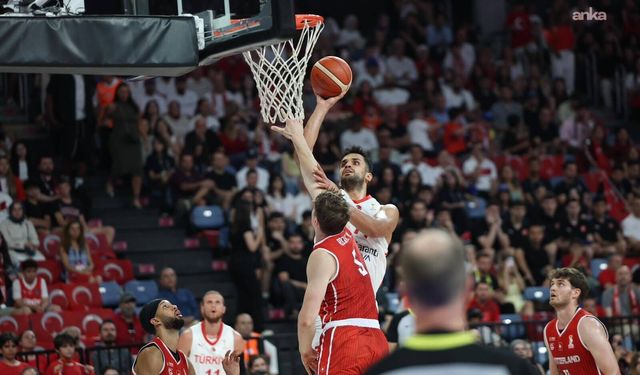 A Milli Erkek Basketbol Takımı, İsviçre'yi farklı geçti