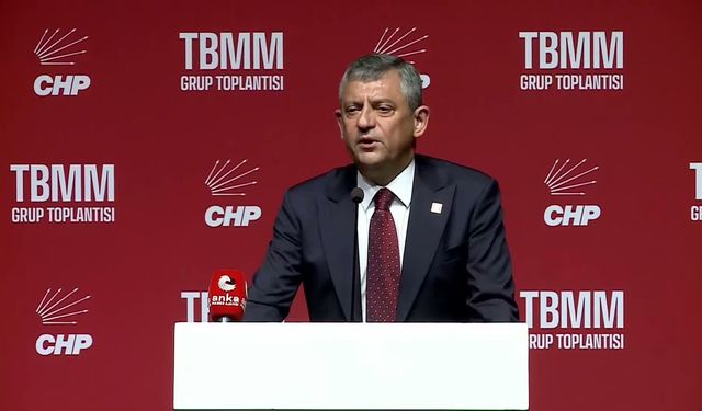 CHP Grup Toplantısı... Özgür Özel: 'Dış politikadaki pazarlıklar Türkiye'nin geleceği için değil, AK Parti'nin devamını sağlamak için yürütülüyor'