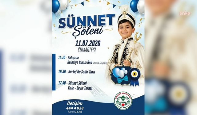 Giresun Belediyesi'nden Ücretsiz Sünnet Şöleni