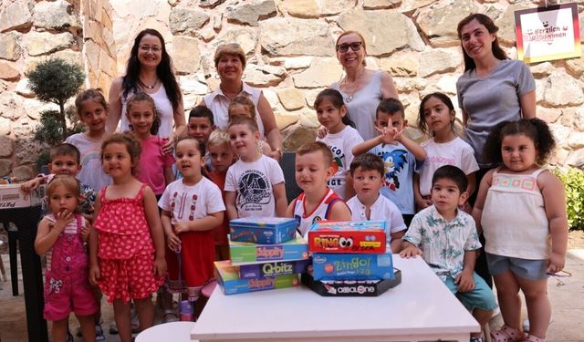 Tekirdağ Büyükşehir Belediyesi'nin atölyesi ile çocuklar akıl ve zeka oyunlarıyla buluşuyor