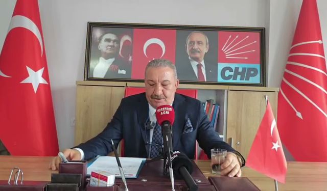 CHP Ağrı İl Başkanı İbrahim Varol göreve başladı