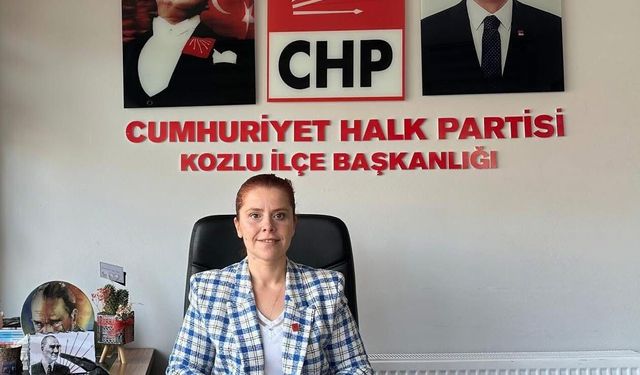 CHP Kozlu İlçe Başkanı Arslan'dan Devrim Dural'a destek açıklaması