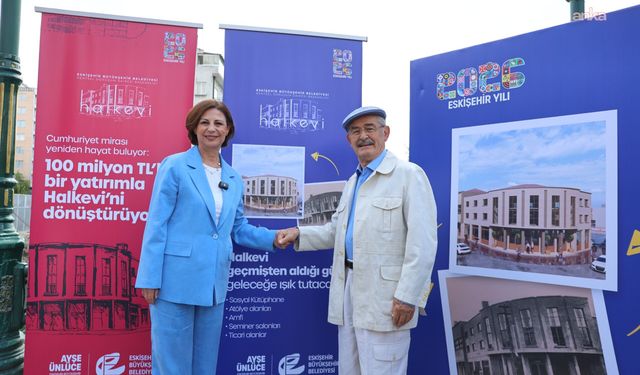 Cumhuriyet'in simge yapılarından Halkevi, yeniden Eskişehir'e kazandırılıyor