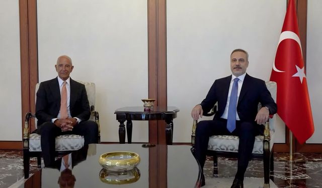 Dışişleri Bakanı Fidan, ABD'nin Ankara Büyükelçisi Barrack'ı kabul etti