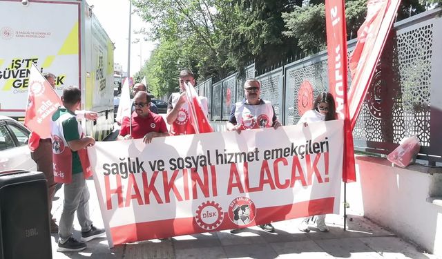 DİSK Genel Başkanı Arzu Çerkezoğlu: Sağlık ve sosyal hizmet iş kolunda barajı aştık