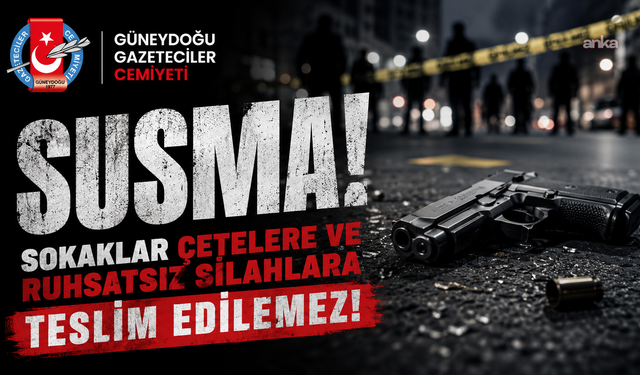 Diyarbakır'da gazetecinin silahlı saldırıda yaralanmasına tepki